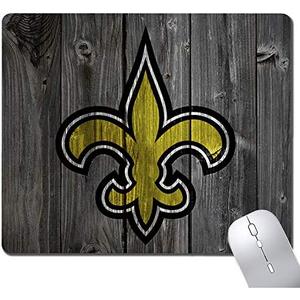 Pack of 2 Wood Grain Design Sports Mouse Pad, Non-Slip Rubber Base Mousepad for Computers Laptop Desk, Gaming Mousepad Desk Accessories, Desk Mat Mouse Pad, Office Supplies - Mouse Pads for Desk