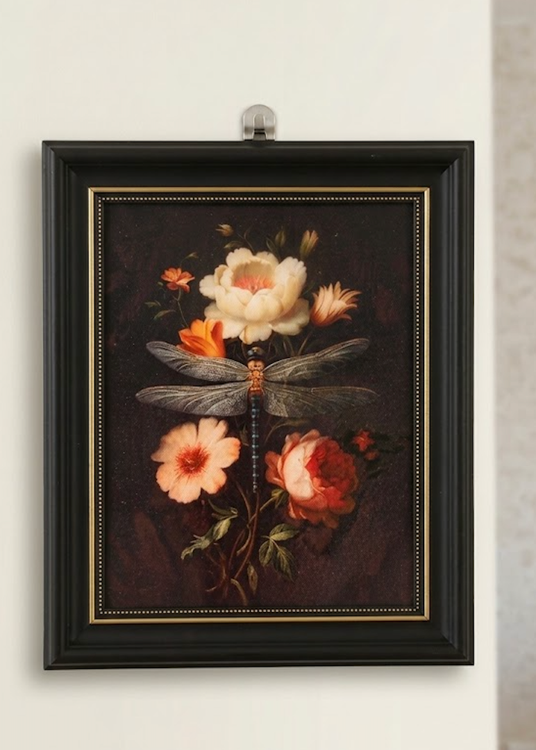 Framed Vintage Wall Art Bedroom Home Decoration