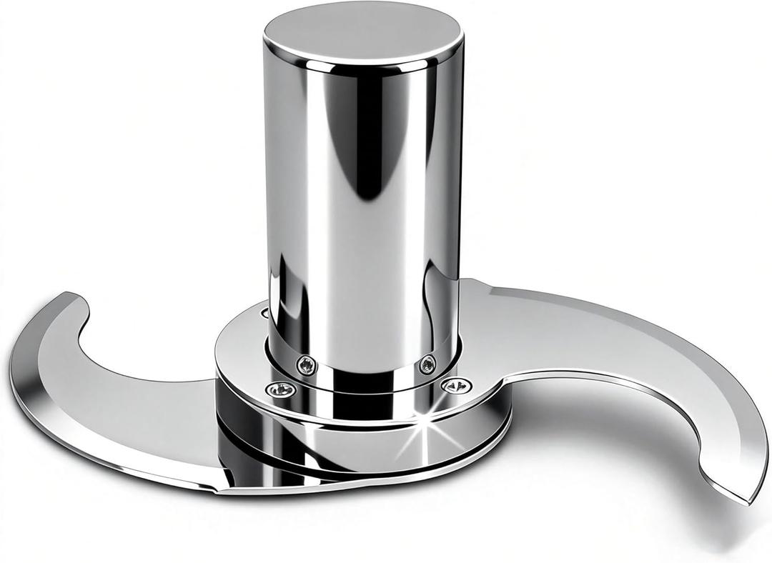 27055 Smooth Blade for Robot Coupe R2, R2A, R2N, R2B, R2U, R201 Commercial Food Processors, Modular Chopping Blade with Stainless Steel Case, Never Break and Leak, Microplastic-Free (Large)