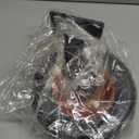 Houseables Cart Wheels, Rubber Caster Wheels, Large Caster, 8 Inch, Swivel, Heavy Duty, Outdoor, Off Road, Offroad, All Terrain, Flat Free Tire, No Flat, Industrial, Castor, for Dolly, Utility Cart