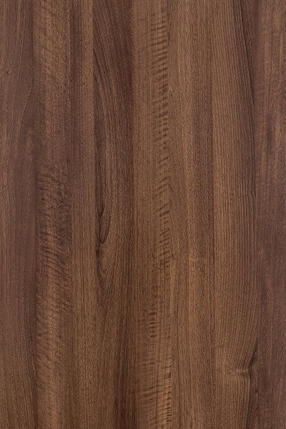 Walnut Wood Grain Contact Paper Peel and Stick Wood Wallpaper 24x78 inch Dark Wooden Look Decorative Wallpaper Removable Self-Adhesive Wood Vinyl Wrap for Kitchen Cabinet Countertop Table