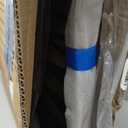 keny 29"-42.5" Baby Gate for Stairs, Auto Close Safety Dog Gate, Pressure Mounted Easy Walk Through Pet Gate for Doorways, Durable Stair Gate, 30" Tall, Black