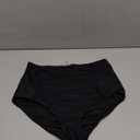 Tempt Me Women High Waisted Swimsuit Bikini Bottoms - Tummy Control Swim Bottom Full Coverage Bathing Suit with Pockets 2025,M