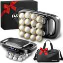 Massager.16 deep Tissue Massage Heads, 30 Speed Settings.Effectively relieves Shoulder,Neck, and Back Pain,Suitable for Families and sedentary Office Workers.