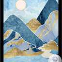 Black Picture Frame, 9x11 Picture Frame for Photo Poster Canvas Certificate Document Display Horizontally or Vertically High Transparent Wall Gallery(Size 9 x 11 inches)