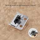 Dog Clippers for Grooming for Heavy Thick Coat, LED Light 2200mAh Dog Grooming Kit, Low Noise Hair Trimmer,Cordless Pet Hair Shaver with Stainless Steel Blade for Small and Large Dogs (Gold)