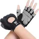 Weight Lifting Gloves for Men Women Gym Gloves with Wrist Wrap Support for Workout Training Exercise Fitness Hanging, Pull ups for Dumbbell, Cycling (Small, Blacks)