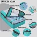 Veken 8 Set Packing Cubes for Travel Essentials, Suitcase Organizer Bags in 4 Sizes, Carry-On Luggage Accessories with Large Laundry & Hanging Toiletry Bag, Must-Have for Airplane, Road Trip & Camping