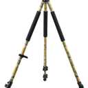 Shooting Tripods for Rifles with 360 V Yoke Removable, Adjustable Height Shooting Sticks Hunting Rest, Lever Lock, Lightweight Aluminum Construction with Foam Handle for Hunting Outdoors (31.5" - 74", Camo)