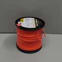 A ANLEOLIFE 3-Pound Commercial Square .155-Inch-by-280-ft String Trimmer Line in Spool,with Bonus Line Cutter, Orange