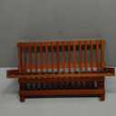 VERTORGAN Teak Dish Drying Rack,Folding Collapsible Drainer Plate Organizer Holder for Kitchen,Foldable Spice Rack for Countertop and Cabinet,Pantry Organization and Storage