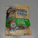 Milo's Kitchen Beef Sausage Slices with Rice Dog Treats, 18 Ounce (Pack of 4)