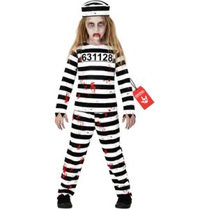 Morph Prisoner Costume Kids, Zombie Costume For Kids, Zombie Costumes For Boys, Jail Outfit, Halloween Costumes For Boys (12-14 Years)