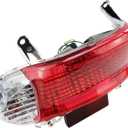 Tail Light 12V 5W Light Turn Signal Lamp Assembly for 4-stroke GY6 49cc 50cc TaoTao Sunny Jonway Chinese Scooters Moped