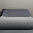 Ahpmeoa 6PCS Orthopedic Bed Wedge Pillow Set for Sitting up in Bed, Memory Foam Post Surgery Pillow for Back Pain Relief, Back Support Pillow for Acid Reflux Relief, GERD, Anti Snoring (Plush Grey)