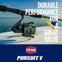PENN Pursuit V Spinning Reel Combo, 4000 Size Reel - 7' - Medium - 2pc