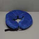 BENCMATE Inflatable Dog Cone Collar Alternative, Soft Dog Cone for Small Medium Large Dogs and Cats, Neck Recovery ECollar Donut Collar After Surgery (Large, Blue)