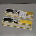 EZVALO Picture Light for Wall, 4800mAh Rechargeable Wireless Remote, Dimmable Magnetic LED Art Display Light with 3 Color Temperatures, for Gallery, Living Room, Bedroom, Hallway (Gold-2Pack)