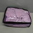yescool Weighted Blanket for Adults (12 lbs, 60" x 80", Purple) Cooling Heavy Blanket for Sleeping Perfect for 110-130 lbs, Queen Size Breathable Blanket with Premium Glass Bead, Machine Washable