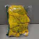 Lukovee Dog Raincoat, Adjustable Dog Rain Jacket with Clear Hooded Double Layer for Large Medium Small Dogs Puppies, Waterproof Rain Coat Poncho with Reflective Storage Pocket & Rim (Yellow, L)