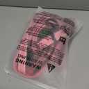 PetBonus Double Dog Leash, No Tangle Dual Leash, Reflective Walking Training Lead, 4 Comfortable Padded Handles for 2 Dogs with Collapsible Bowl and Waste Bags (Pink, Large)