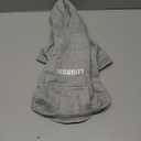 Paiaite Hemp Grey Chihuahua Dog Hoodie: Warm and Stylish with a 'Security' Printed Sweatshirt, Cold Weather Pet Clothes, and Sweater Coat All in One - Perfect for Winter and Cool Summer Nights (S-(3~5.5lb) | Chest(~15.7"))