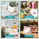 6X6 Bright White Cards and Envelopes Square Invitations 20PK 100 lb Thick White Card Stock for Card Making, Photo Cards, Embroidery