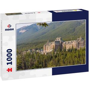 Noah Jigsaw Puzzle Fairmont Banff Springs Hotel in The Canadian Rocky Mountains 1000 Pieces