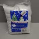 Fake Snow for Christmas Village - Faux Snow Flakes for Christmas Tree Snow Decoration, Artificial Snow for Holiday Dcor, Winter Displays, Flocked Tree Snowflakes, 10 Ounces Sparkling White Craft Snow