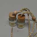 HoogaLife Car Air Freshener Diffuser 2 Pack Hanging Air Freshener Diffuser - Vanilla Cream Fragrance Oil Air D iffuser for Car, 45+ days Long Lasting Fragrance Made in USA C ar Air Fresheners (V54)