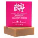 Mud Babe  Moroccan Clay Soap Deep Cleansing Face & Body Bar with Rhassoul Lava  Shea Butter & Coconut Oil, Gently Exfoliates & Helps Remove Pore Buildup, Cold Process  5.0 oz