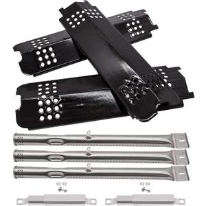 Grill Replacement Parts for Charbroil Gas2Coal 463340516 463370516 463370519 463278419 463336818 463278418 G421-0500-W1 G466-2500-W1 Burner G553-0002-W1A Heat Tent G432-0078-W1 Carry Over Tube