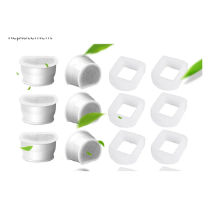 Cat Water Fountain Filter,Cat Fountain Filters Replacement Compatible with Drinkwell Cat Fountain&Dog Fountain,12 Pack Pet Fountain Filter Replacement