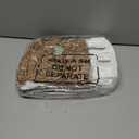 Yookeer 2 Pcs Fall Pumpkin Pillows, Corduroy 3D Simulated Pumpkin Throw 7'' and 11'' Soft Autumn Decorative Sofa Cushion for Thanksgiving Halloween Christmas Bedroom Home Decor(Brown, White)