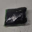 WIHOLL Womens Summer Tops Short Dolman Sleeve Shirts 2025 Fashion V Neck Outfits Clothes, Black, L