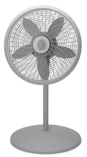 Lasko Pedestal Fan, Oscillating Fan for Bedroom with Adjustable Height and 3 Cooling Speeds, Portable, 18", Black, 1827