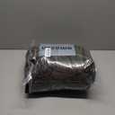 StangH Brown Curtains 108 inches Long, Back Tab & Hook Belt Privacy Protect Elegant Drapes, Solid Super Soft Velvet Window Panels for Kids Room/Cottage/Classroom, W52 x L108, 2 Panels