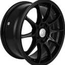 SCITOO wheel rims size:16 * 7.0in,ET:38,H/PCD:8 * 100/114.3,CB:73.1,1 pcs MATT BLACK