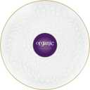 Simcha Collecti Gold Rim Organic Hammered Clear Combo,10", 10 Ct