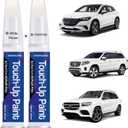 Diamond White 799/9799 Touchup Paint Compatible with Mercedes-Benz, 2-in-1 Scratch Repair Pen Exact Color Match, Car Scratch Repair Pen