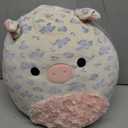 Squishmallows Original 12in Rosie The White Spotted Pig with Pink Swirl Belly  Official Jazwares Easter Plush (Medium-Sized)
