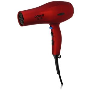 Conair 1875 Watt Velvet Touch Hair Dryer, Red Conair 1875 Watt Velvet Touch Hair Dryer, Red