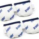 Bruder Moist Heat Compress | Microwave Activated Mask | Reusable, Washable, Non-allergenic | Fast Acting Relief for Dry Eye and Other Irritations | (Pack of 2)