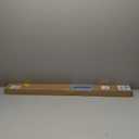 LazBlinds No Tools No Drill 1" Vinyl Mini Blinds, Cordless Blinds for Windows, Light Filtering Horizontal Window Blinds & Shades, 36" W x 64" H, White