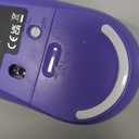 Wireless Keyboard and Mouse, Silent Keyboard Mouse Combo, Full-Sized Colorful Typewriter Keyboard with Round Keycaps, 2.4G Cute Mouse Compatible with PC/Laptop/Computer(Purple)