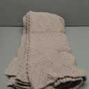 bearberry Super Soft Fluffy Throw Blanket Lightweight Cozy Warm Throw Blankets for Couch Bed Sofa All Season (Beige, 50”x60”)