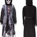 Halloween Costumes Scream Ghost Face Costume, Black (Large)