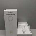 Hair Dryer, 160,000 RPM High-Speed Ionic Blow Dryer for Fast Drying, Professional Lightweight Hairdryer with Diffuser, Magnetic Nozzle, 4 Temps & 2 Speeds, Low Noise for Travel - White