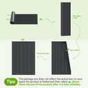 iropro 6ftx300ft Landscape Fabric 3.2oz Weed Barrier Fabric, Woven Weed Barrier Fabric Heavy Duty, Weed Control Cloth Geotextile for Underlayment, Gardening, Commercial Driveway Weed Block Cover Mat