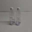 sodastream White 1L Slim Carbonating Bottles Twin Pack, Pack of 2